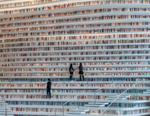 Cina: Tianjin Binhai Library, la più grande biblioteca del mondo